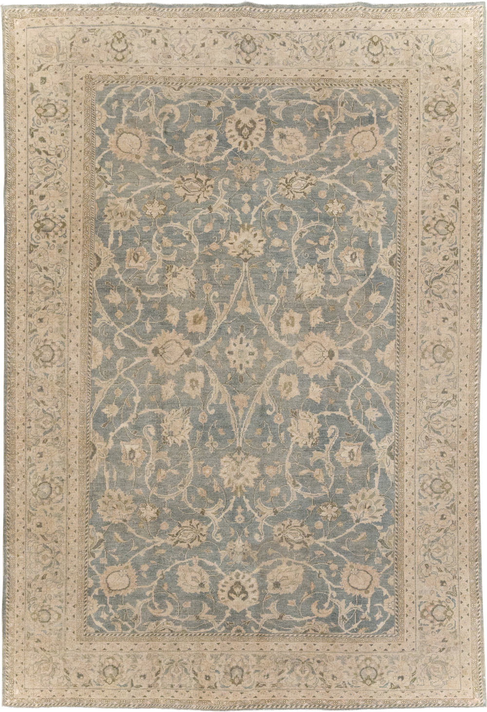 Vintage Persian Mahal Accent Carpet, No.31101 - Gsblank