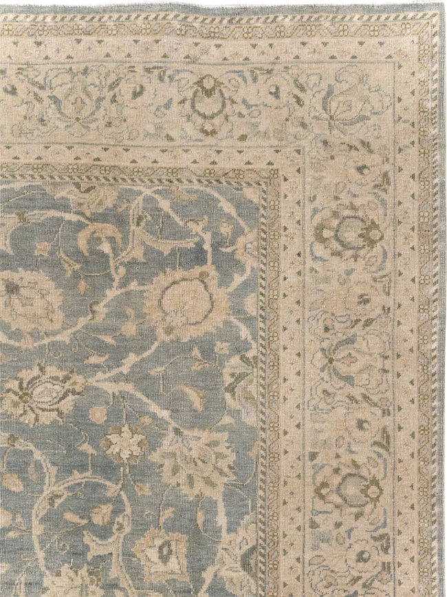 Vintage Persian Mahal Accent Carpet, No.31101 - Gsblank