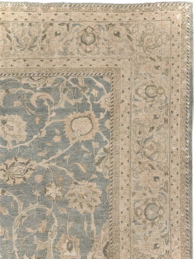 Vintage Persian Mahal Accent Carpet, No.31101 - Gsblank