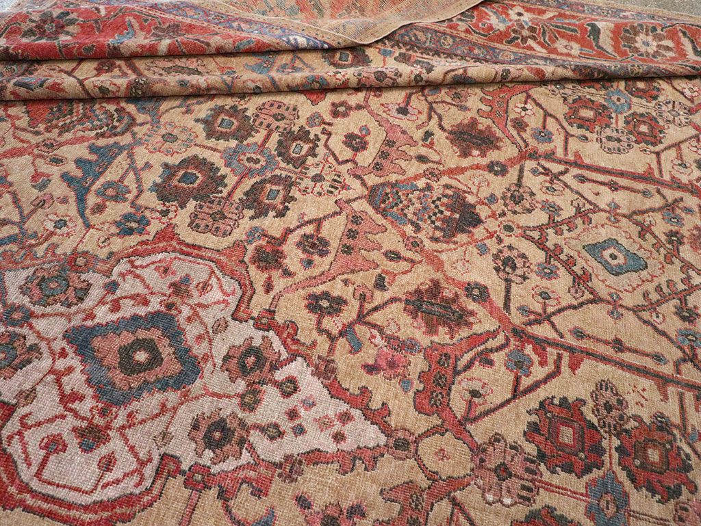 Antique Persian Sultanabad Oversize Carpet, No.31109 - Gsblank