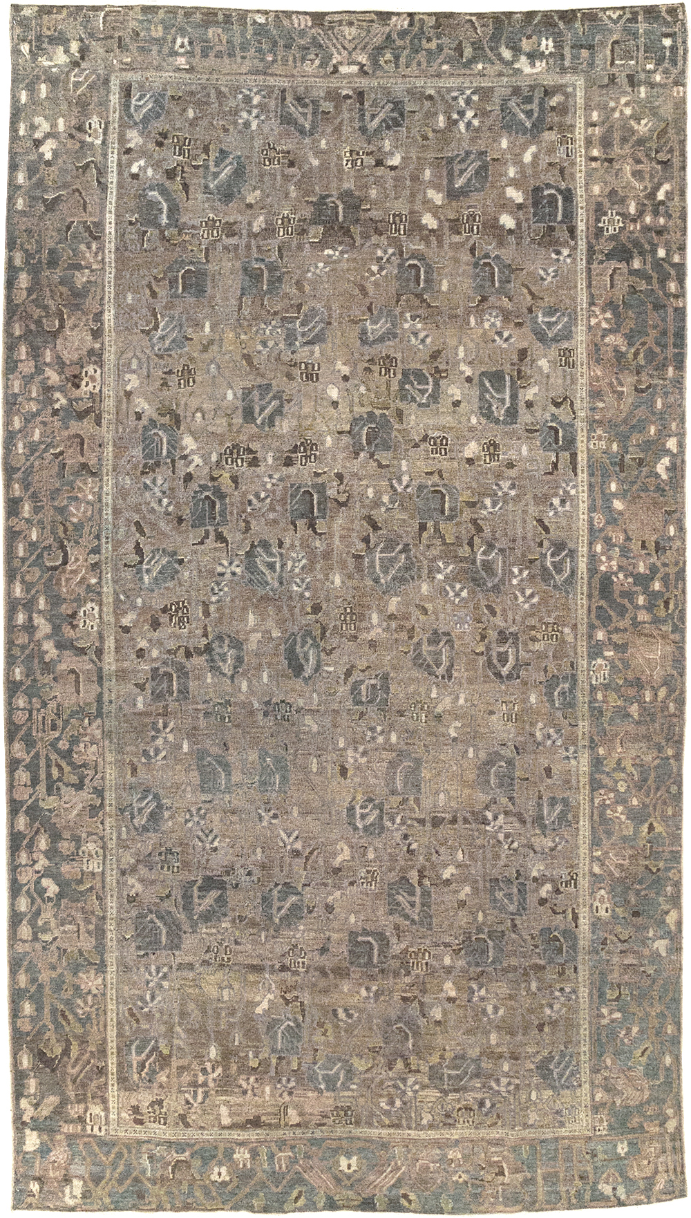 Antique Persian Bakhtiari Gallery Carpet, No.31115 - Gsblank
