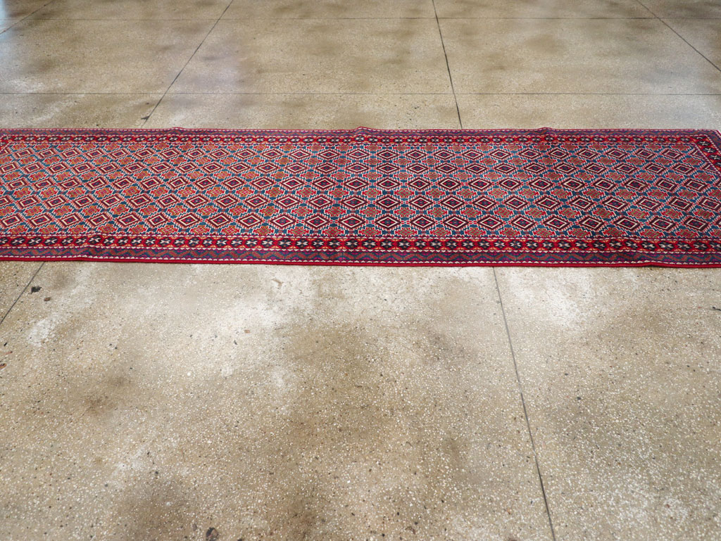 Vintage Persian Mashad Runner, No.31117 - Gsblank