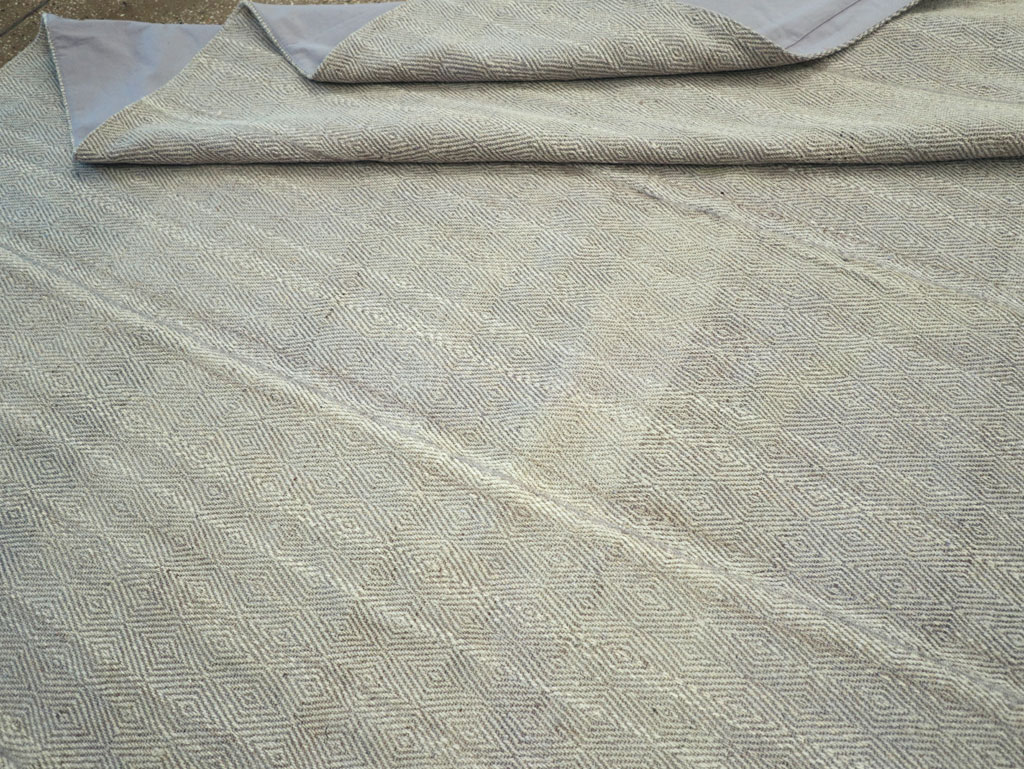 Contemporary Turkish Flatweave Kilim Room Size Carpet, No.31122 - Gsblank