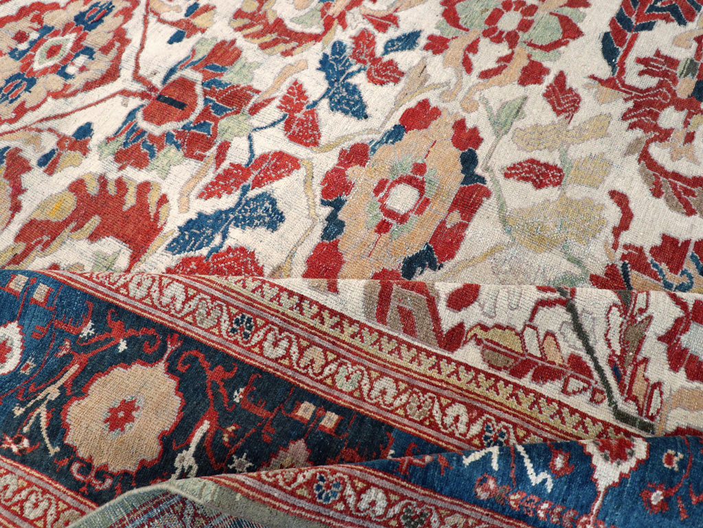 Antique Persian Bakhtiari Large Room Size Carpet, No.31126 - Gsblank