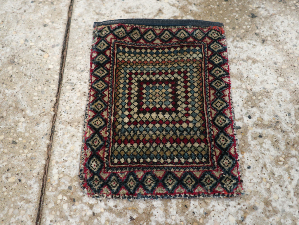 Vintage Persian Kerman Bag, No.31127 - Gsblank