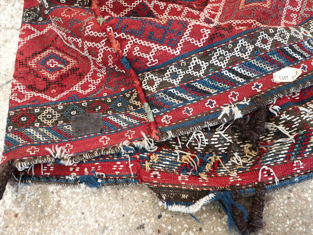 Antique Persian Afshar Bag, No.31129 - Gsblank