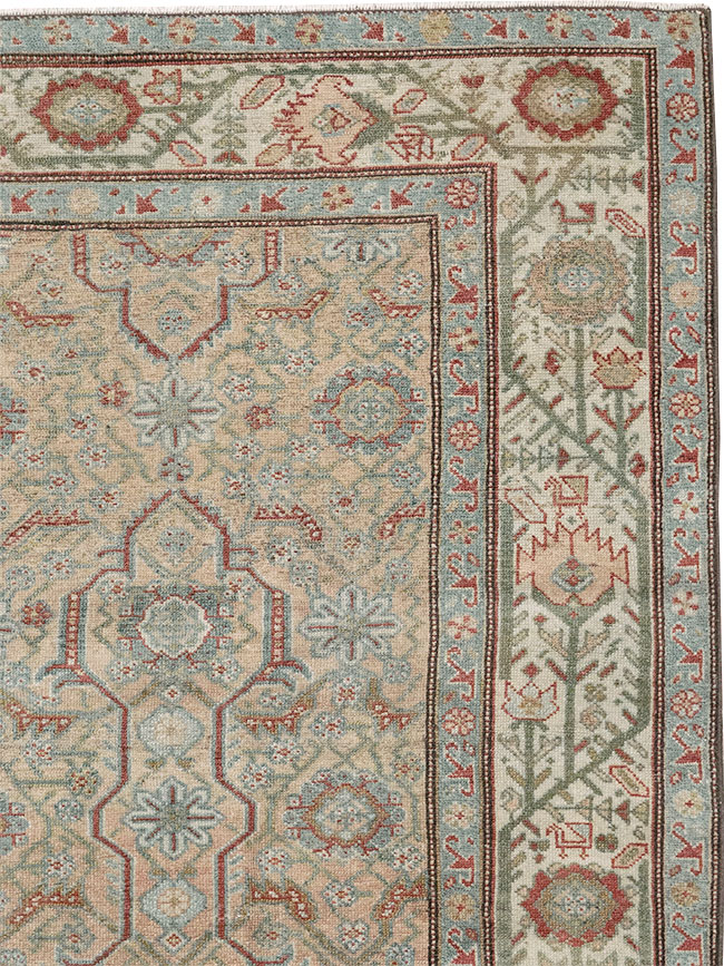 Antique Persian Malayer Accent Carpet, No.31131 - Gsblank