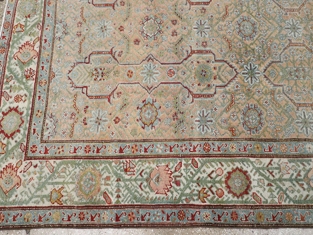 Antique Persian Malayer Accent Carpet, No.31131 - Gsblank
