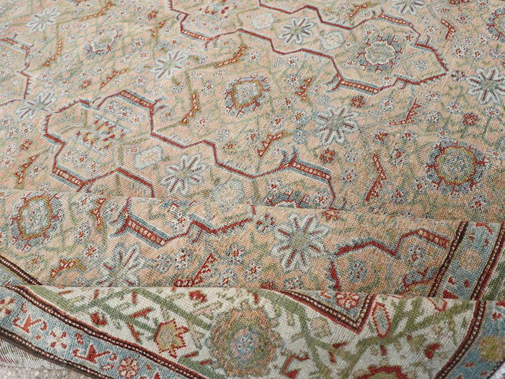 Antique Persian Malayer Accent Carpet, No.31131 - Gsblank
