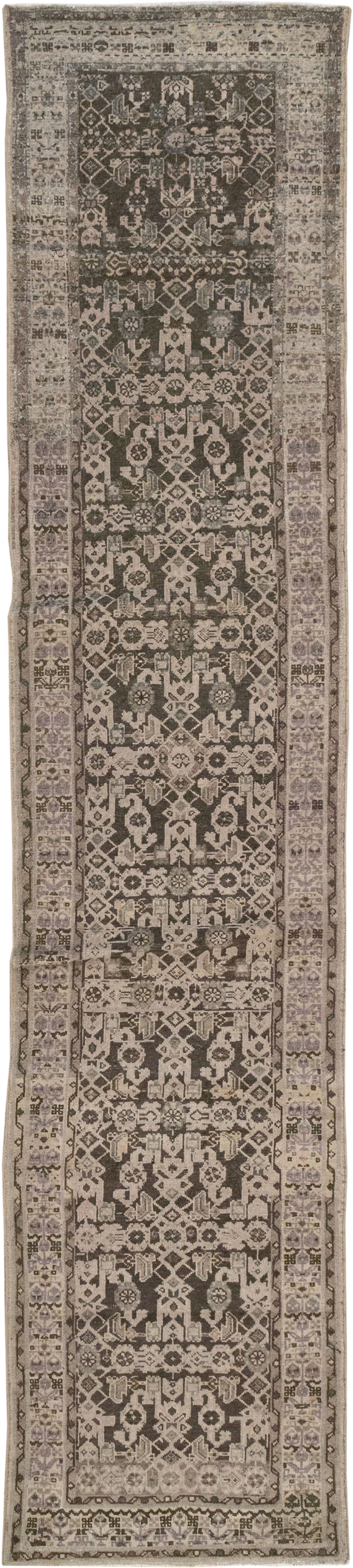 Antique Persian Malayer Runner, No.31138 - Gsblank