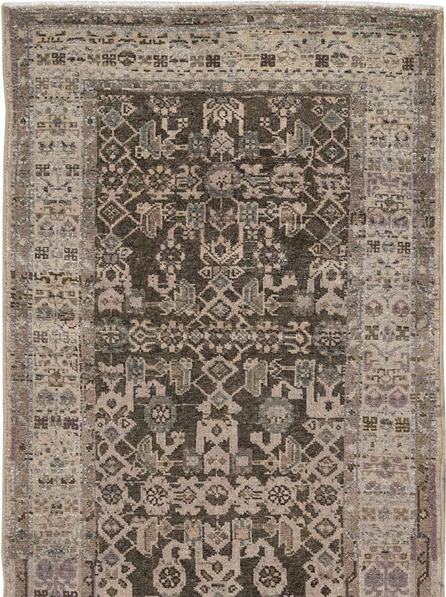 Antique Persian Malayer Runner, No.31138 - Gsblank