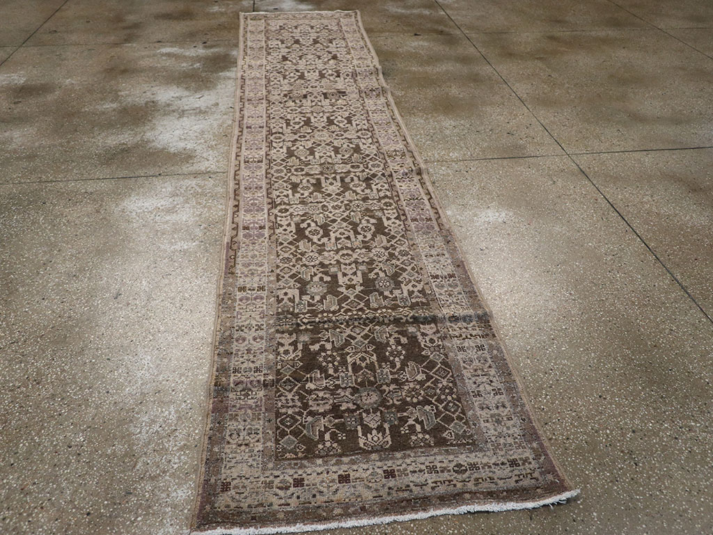 Antique Persian Malayer Runner, No.31138 - Gsblank