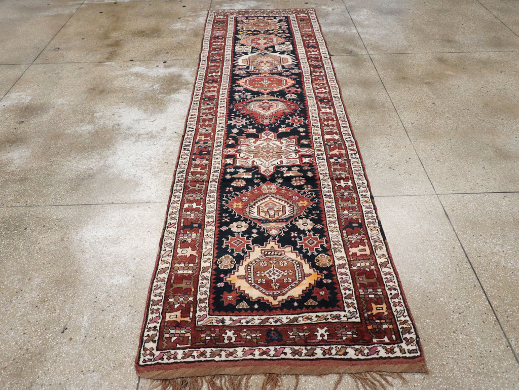 Antique Persian Kurd Runner, No.31148 - Gsblank