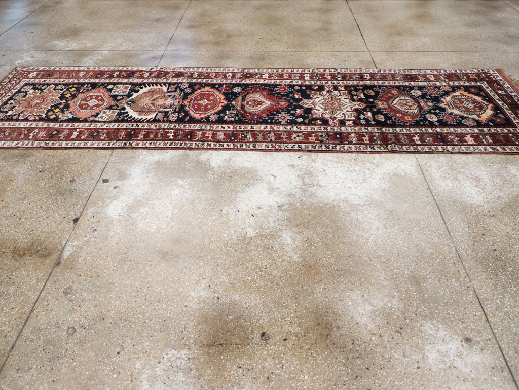 Antique Persian Kurd Runner, No.31148 - Gsblank