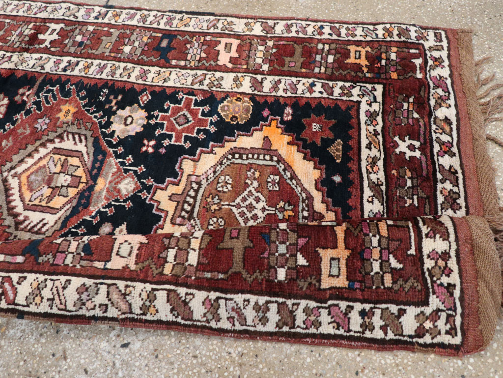Antique Persian Kurd Runner, No.31148 - Gsblank