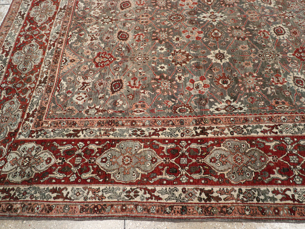 Antique Persian Bidjar Room Size Carpet, No.31162 - Gsblank