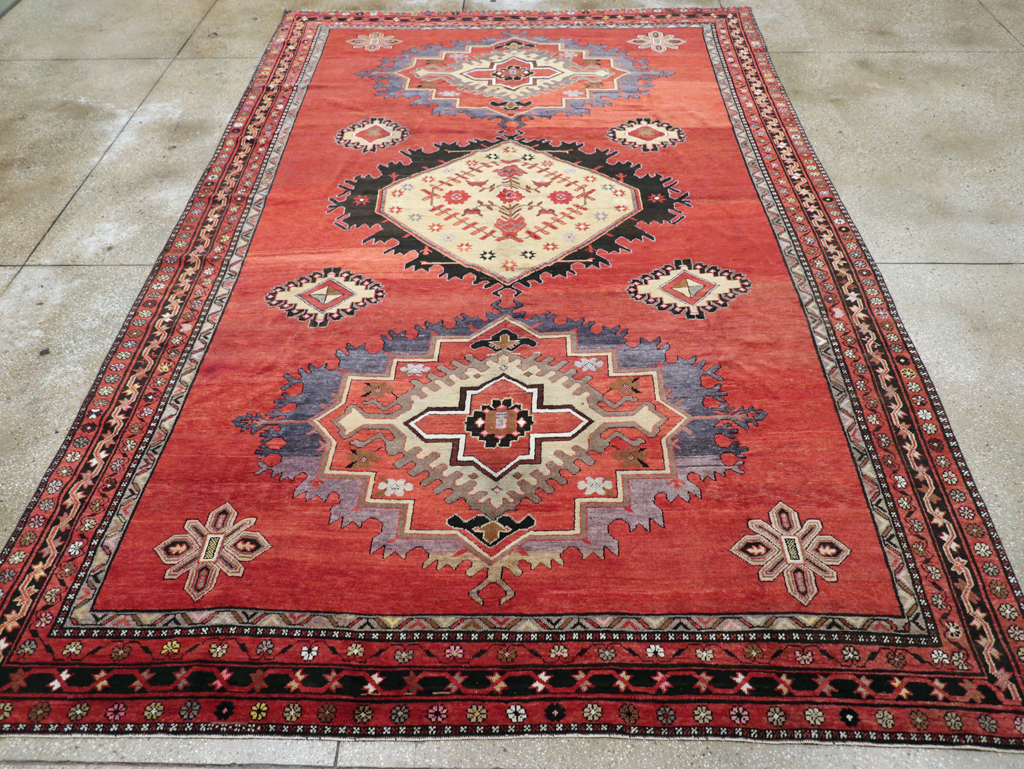 Vintage Turkish Anatolian Room Size Carpet, No.31166 - Gsblank