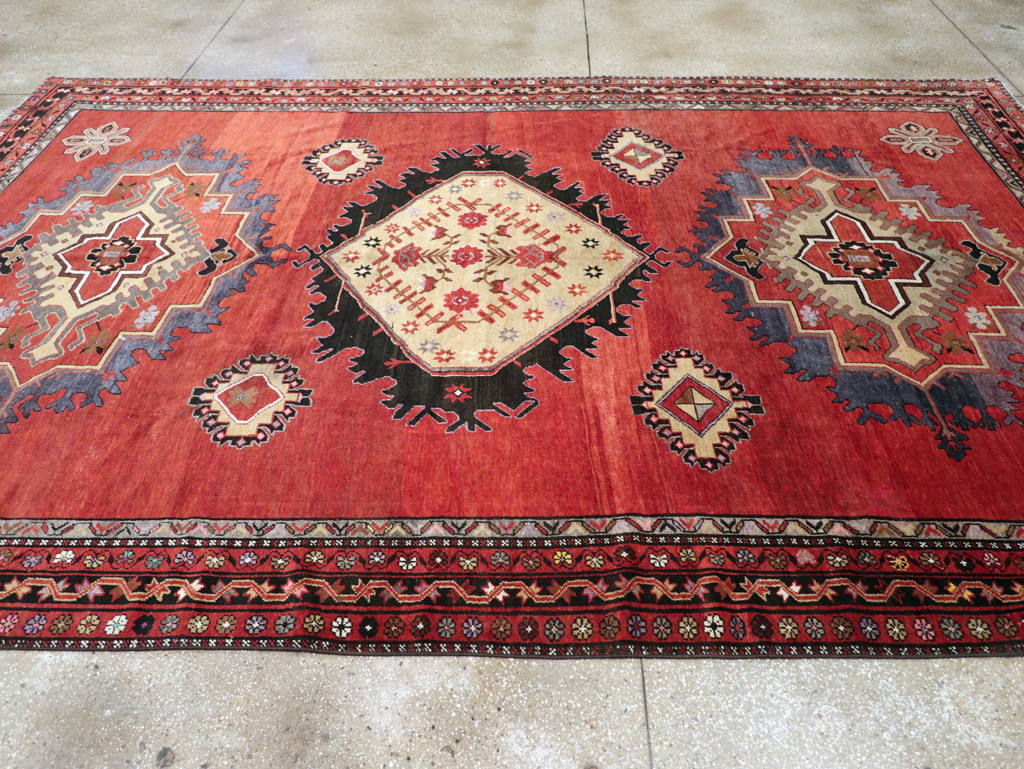 Vintage Turkish Anatolian Room Size Carpet, No.31166 - Gsblank