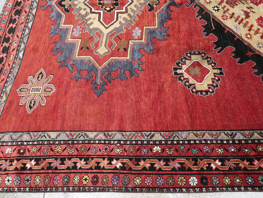 Vintage Turkish Anatolian Room Size Carpet, No.31166 - Gsblank