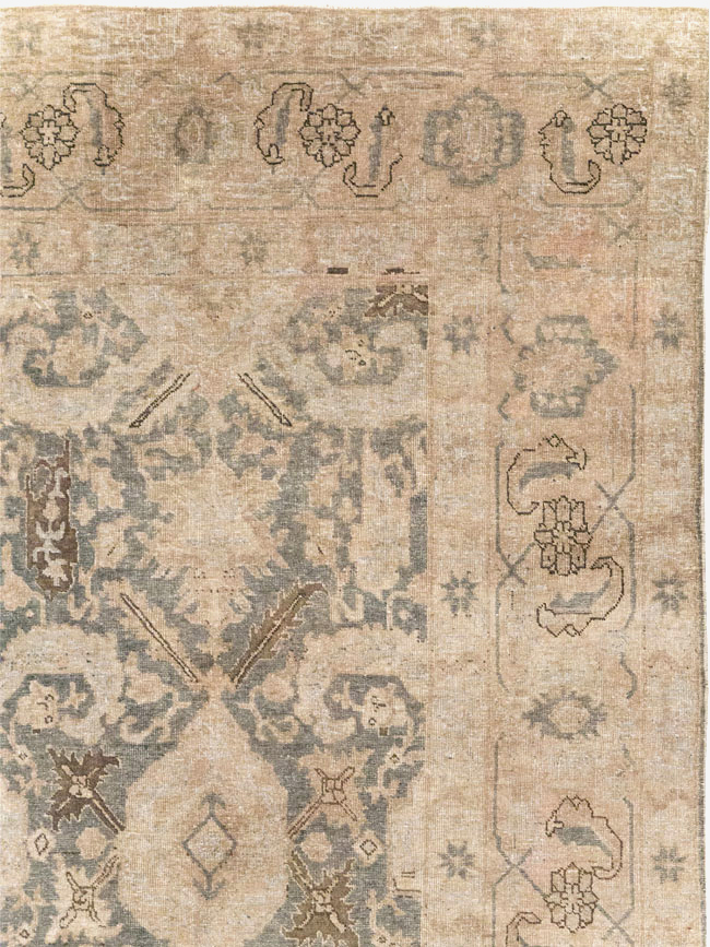 Antique Persian Tabriz Small Room Size Carpet, No.31167 - Gsblank