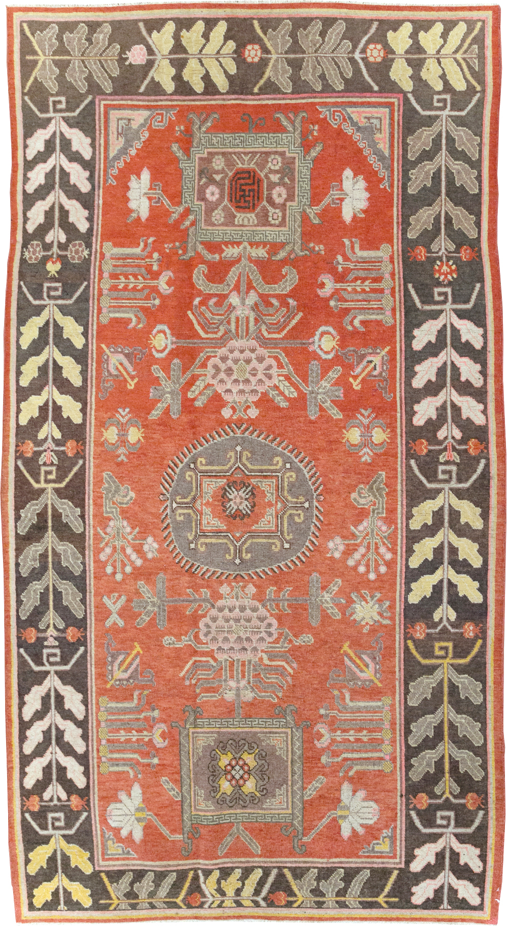 Antique Khotan Carpet, No.31173 - Gsblank