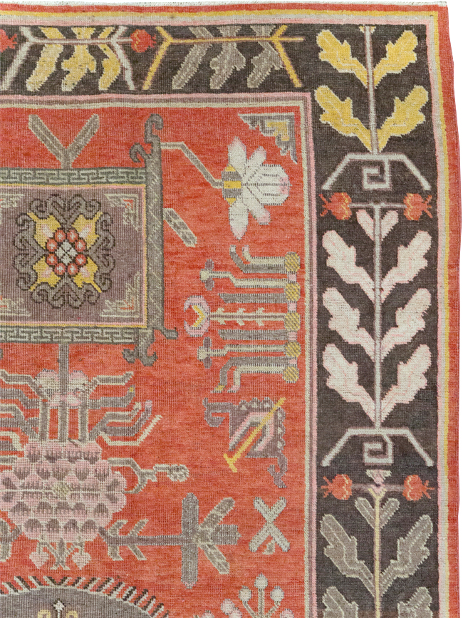 Antique Khotan Carpet, No.31173 - Gsblank