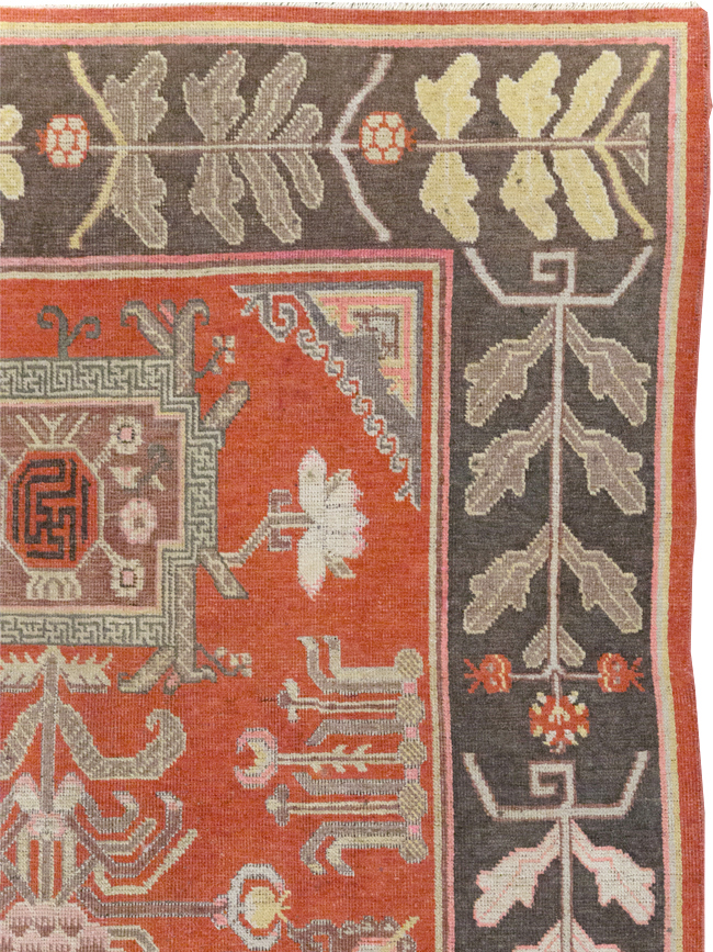 Antique Khotan Carpet, No.31173 - Gsblank
