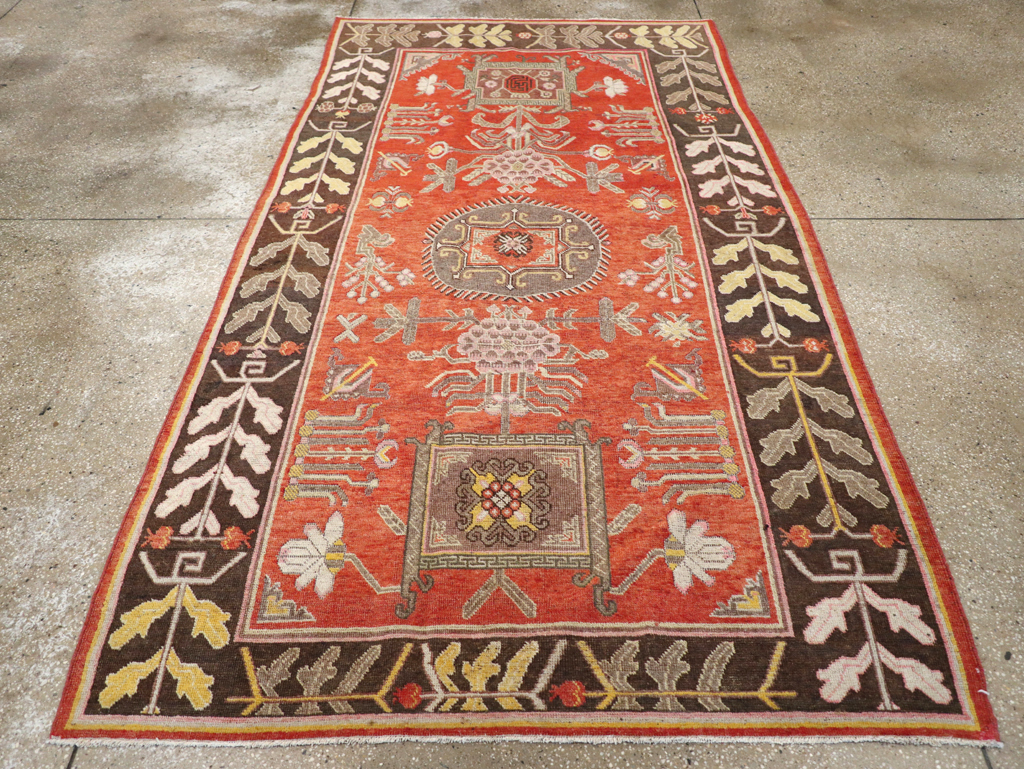 Antique Khotan Carpet, No.31173 - Gsblank