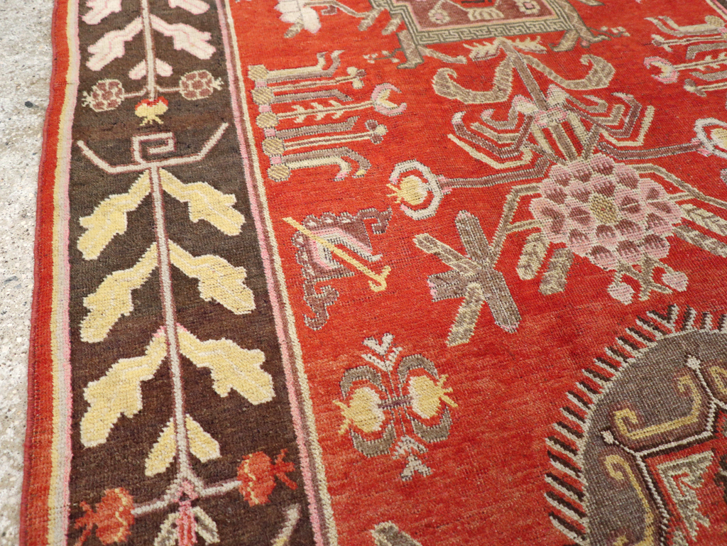 Antique Khotan Carpet, No.31173 - Gsblank