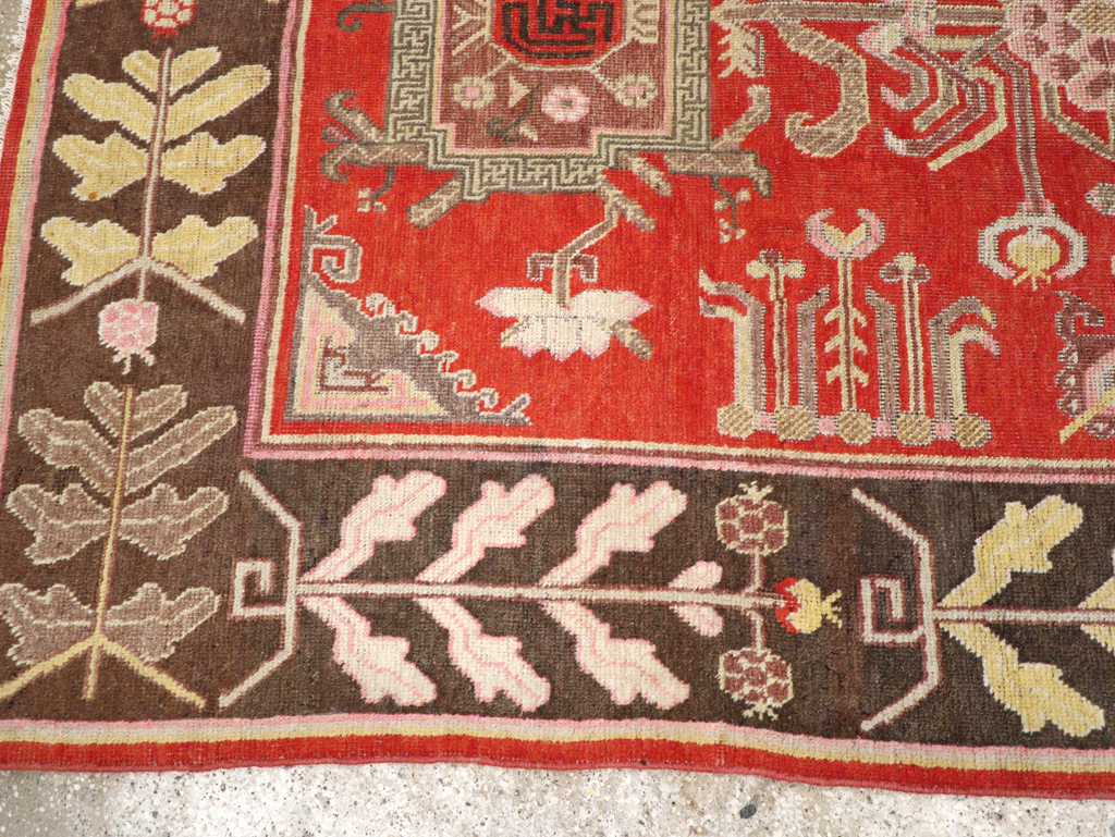 Antique Khotan Carpet, No.31173 - Gsblank