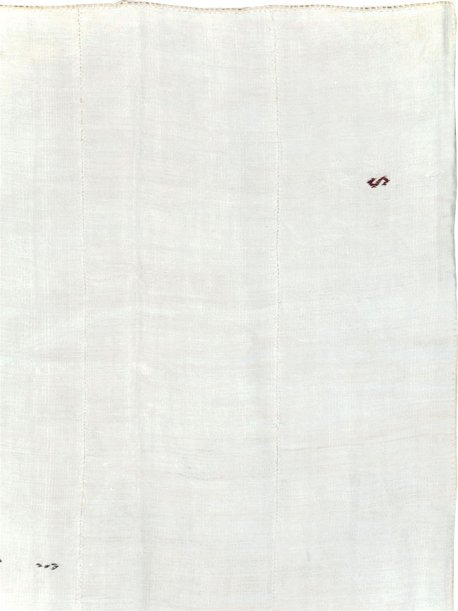 Vintage Turkish Flatweave Kilim Room Size Carpet, No.31175 - Gsblank