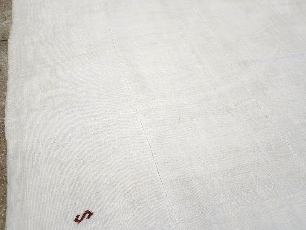 Vintage Turkish Flatweave Kilim Room Size Carpet, No.31175 - Gsblank