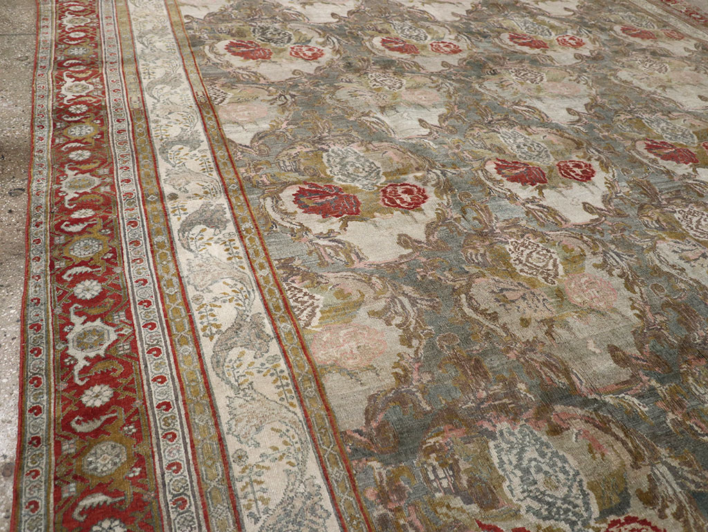 Antique Persian Bidjar Large Carpet, No.31178 - Gsblank