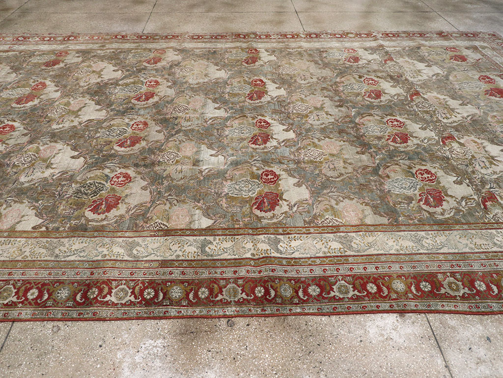 Antique Persian Bidjar Large Carpet, No.31178 - Gsblank