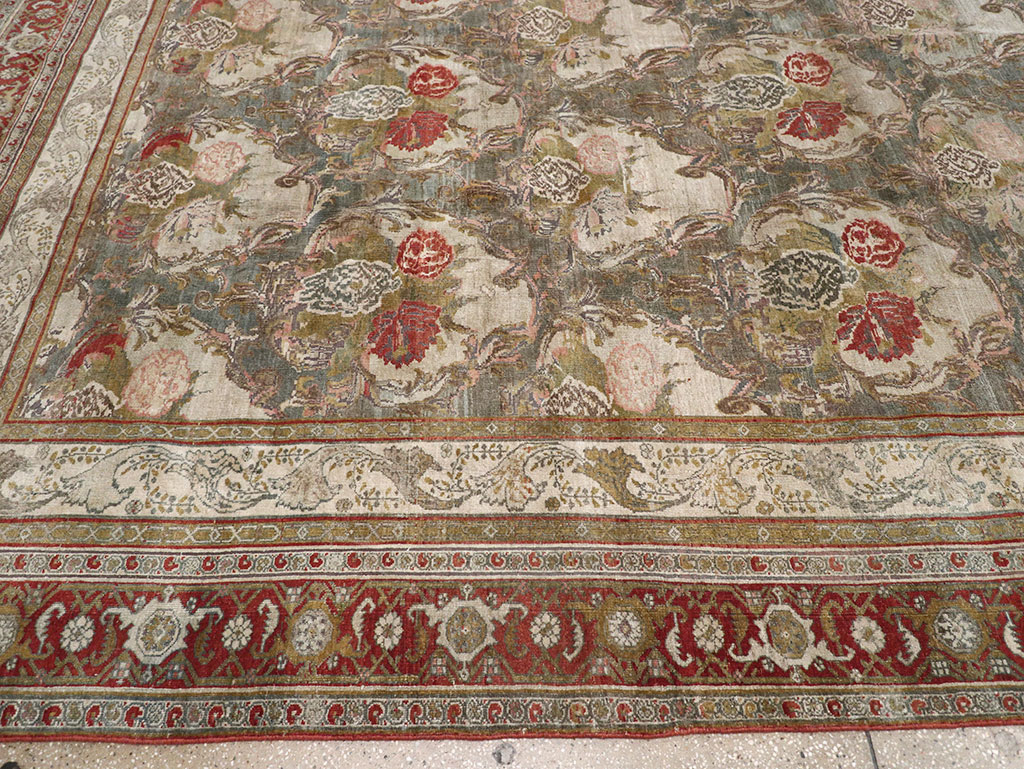 Antique Persian Bidjar Large Carpet, No.31178 - Gsblank
