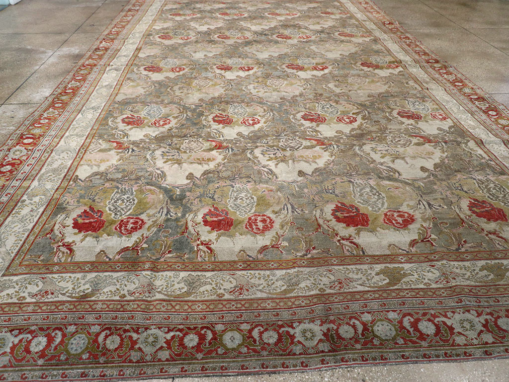 Antique Persian Bidjar Large Carpet, No.31178 - Gsblank