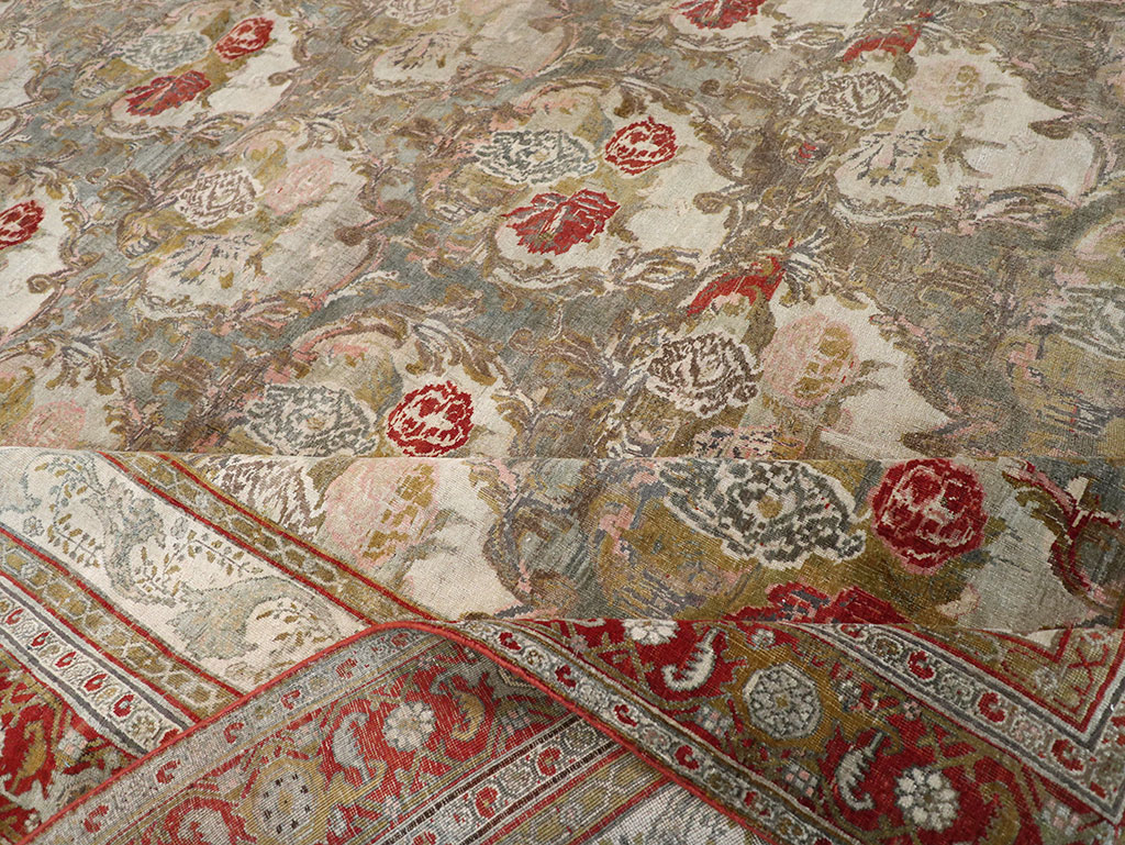 Antique Persian Bidjar Large Carpet, No.31178 - Gsblank