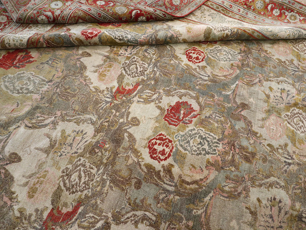 Antique Persian Bidjar Large Carpet, No.31178 - Gsblank