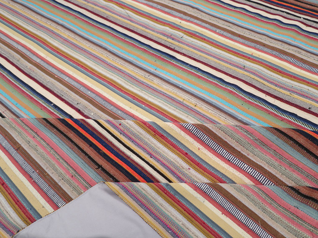 Contemporary Turkish Flatweave Kilim Large Carpet, No.31182 - Gsblank