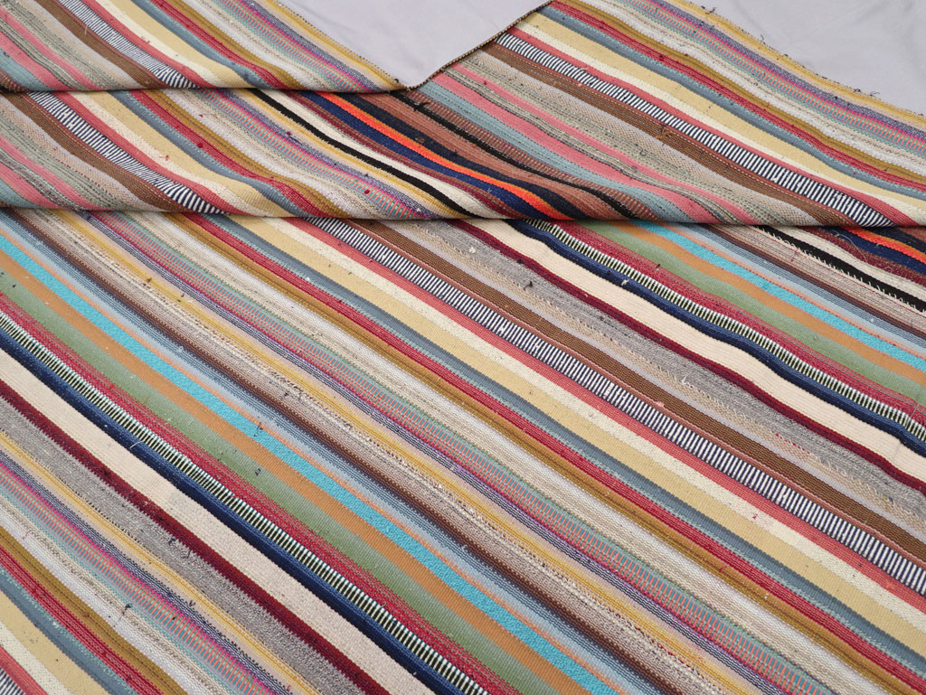 Contemporary Turkish Flatweave Kilim Large Carpet, No.31182 - Gsblank