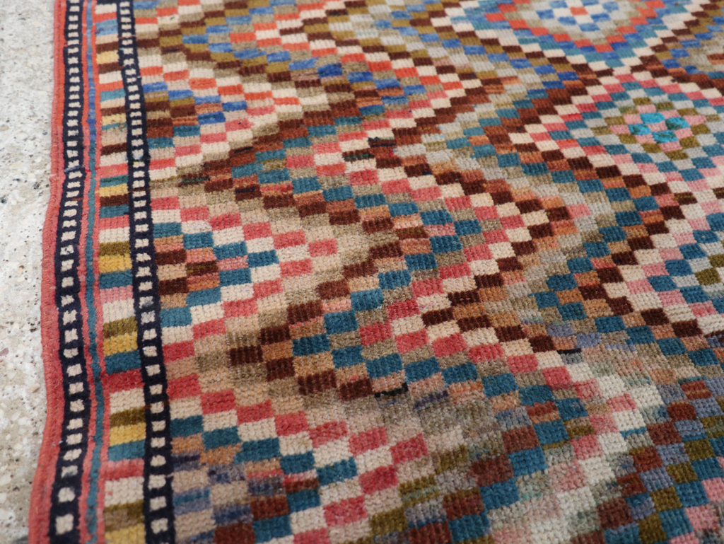 Vintage Persian Mahal Rug, No.31184 - Gsblank