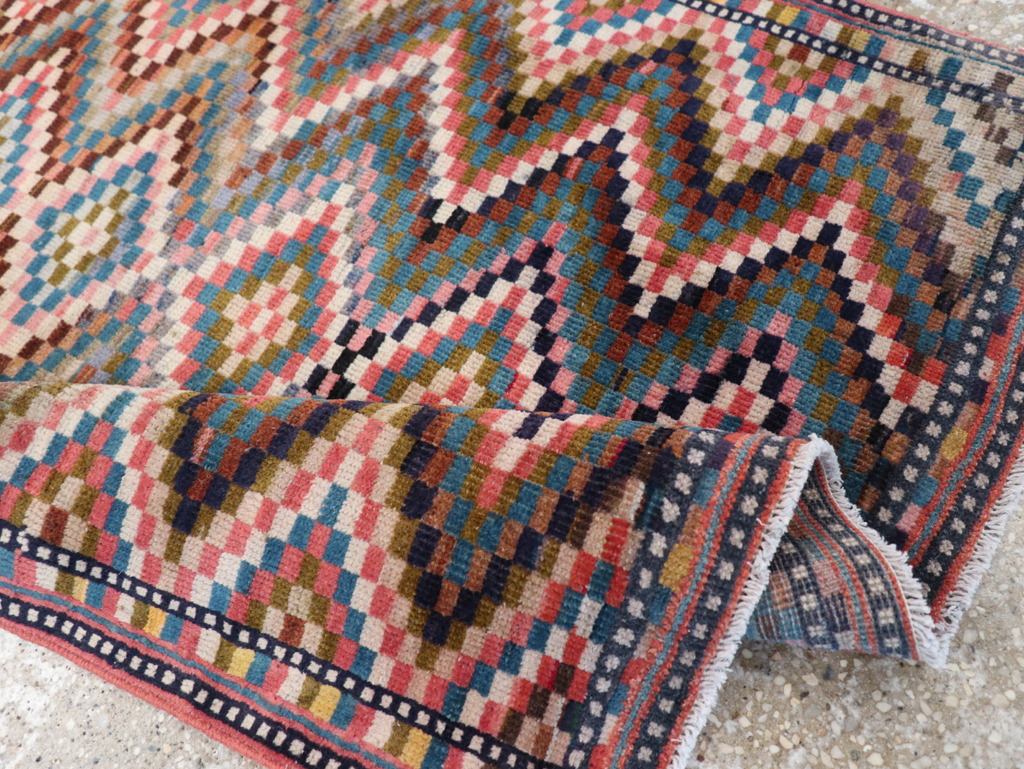 Vintage Persian Mahal Rug, No.31184 - Gsblank