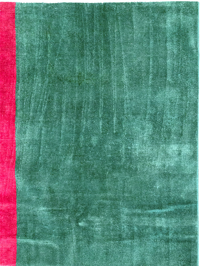 Vintage Turkish Art Deco Style Carpet, No.31188 - Gsblank