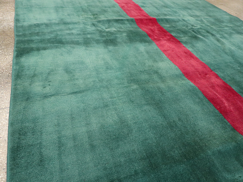 Vintage Anatolian Deco Style Carpet, No.31188 - Gsblank