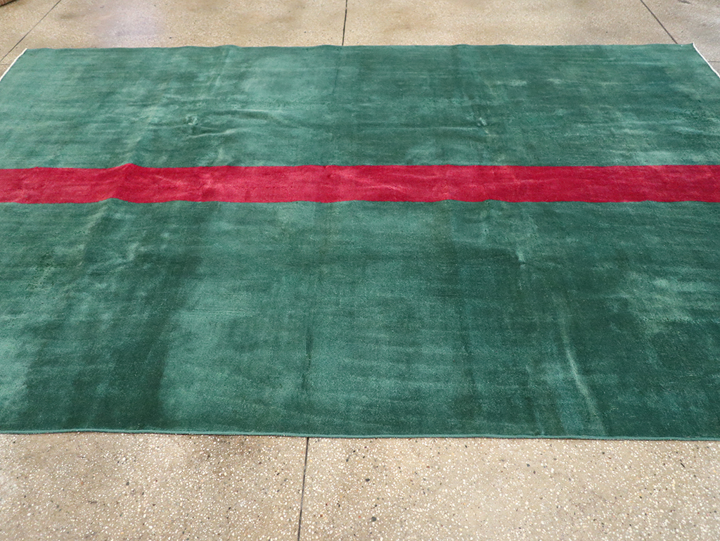Vintage Turkish Art Deco Style Carpet, No.31188 - Gsblank