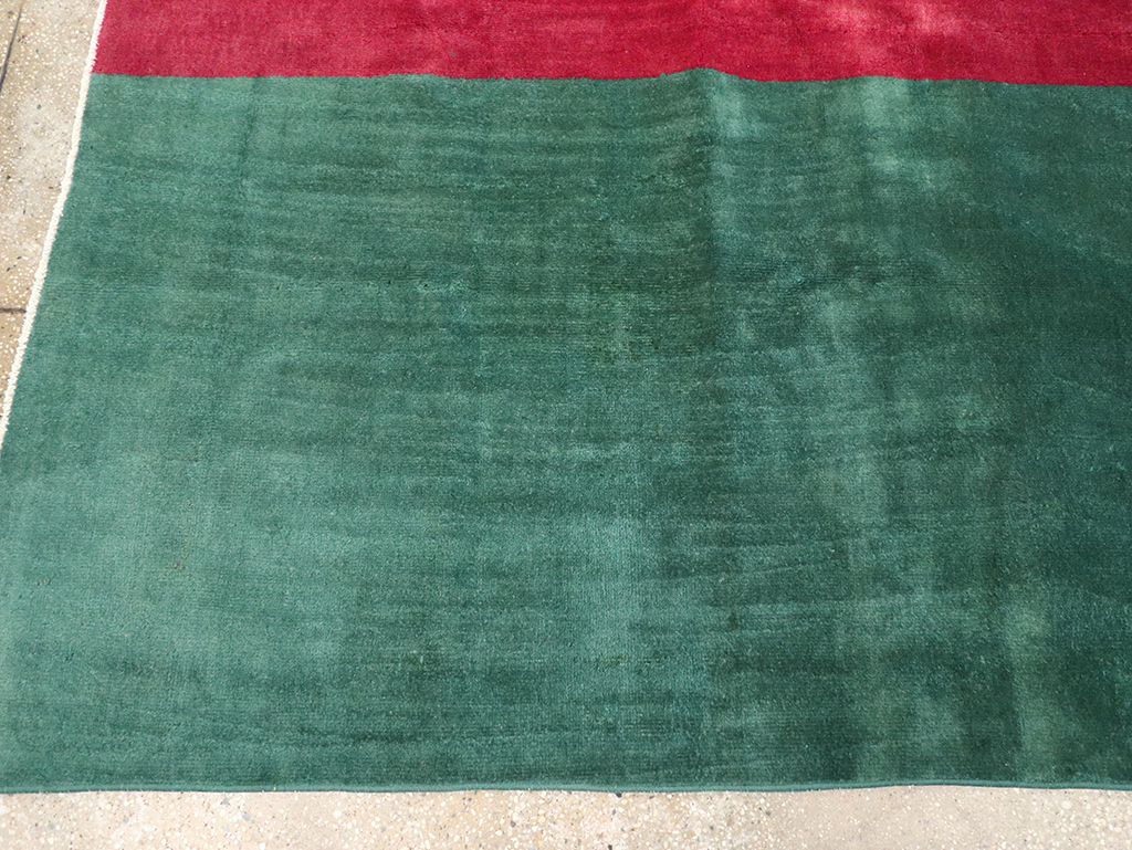 Vintage Anatolian Deco Style Carpet, No.31188 - Gsblank