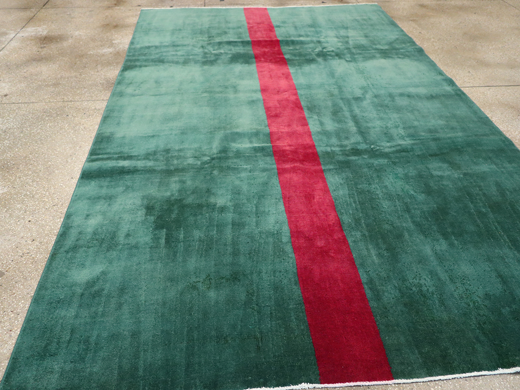 Vintage Anatolian Deco Style Carpet, No.31188 - Gsblank