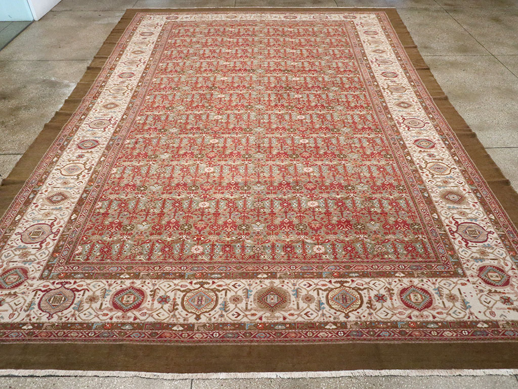 Vintage Persian Malayer Large Carpet, No.31194 - Gsblank