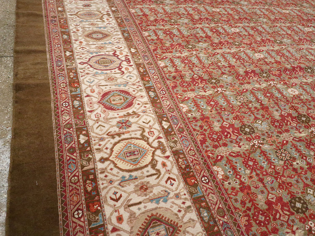 Vintage Persian Malayer Large Carpet, No.31194 - Gsblank