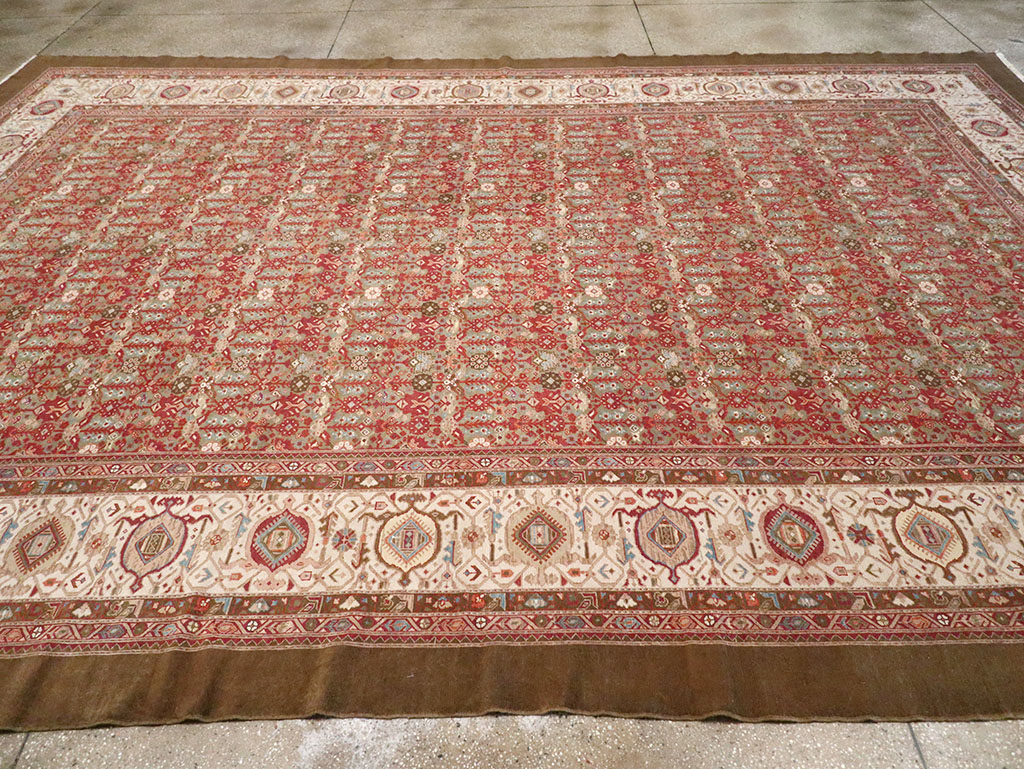 Vintage Persian Malayer Large Carpet, No.31194 - Gsblank